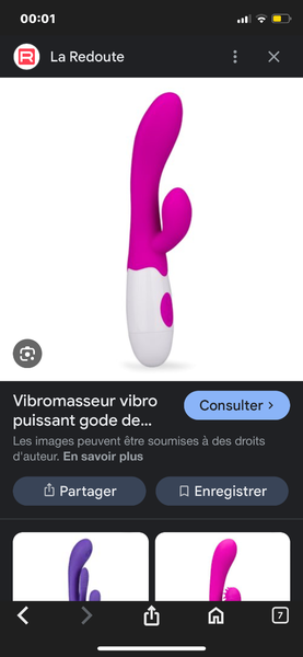 Vibromasseur Rabbit 30 Fréquences