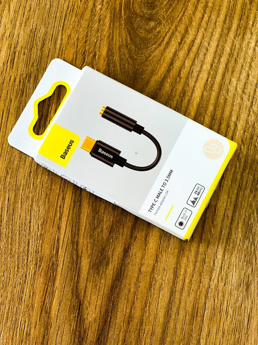 Baseus Type-C Male to 3.5mm Female Adapter L54