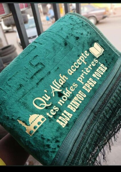 Tapis de prière personnalisés