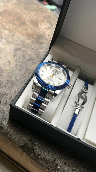 Montre Homme Chic Acier Inoxydable