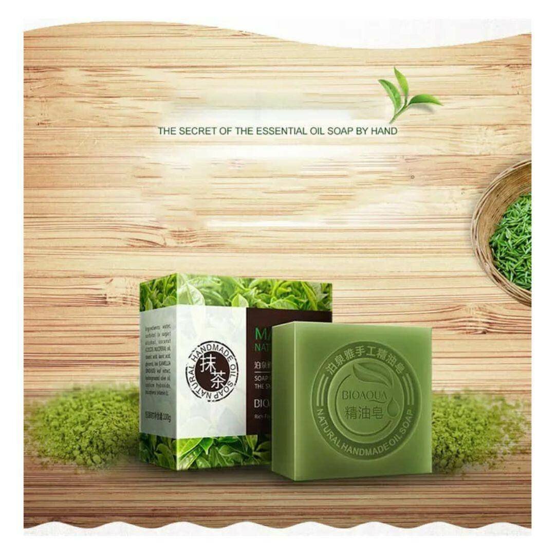 Savon naturel au thé matcha