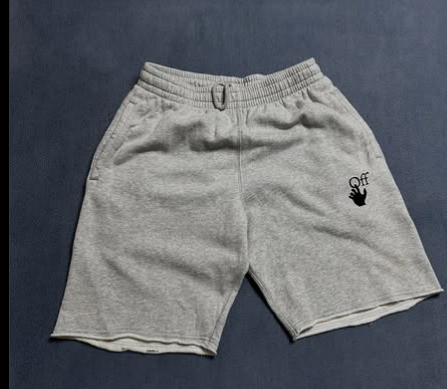 OFF-WHITE New release heavy cotton shorts size : waist M