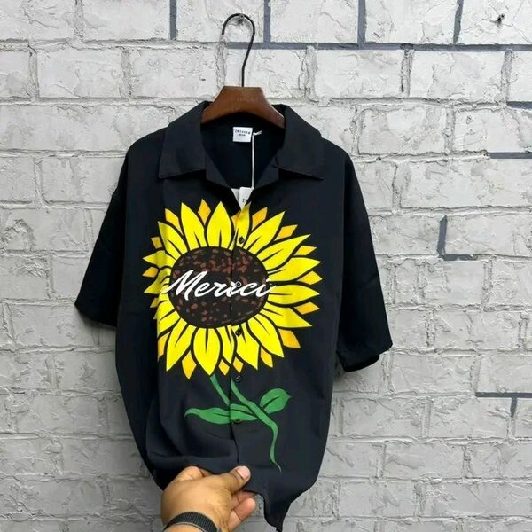 Chemise à motifs tendance pour homme