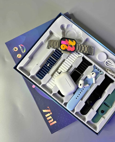 Ensemble Montre Connectée 7en1