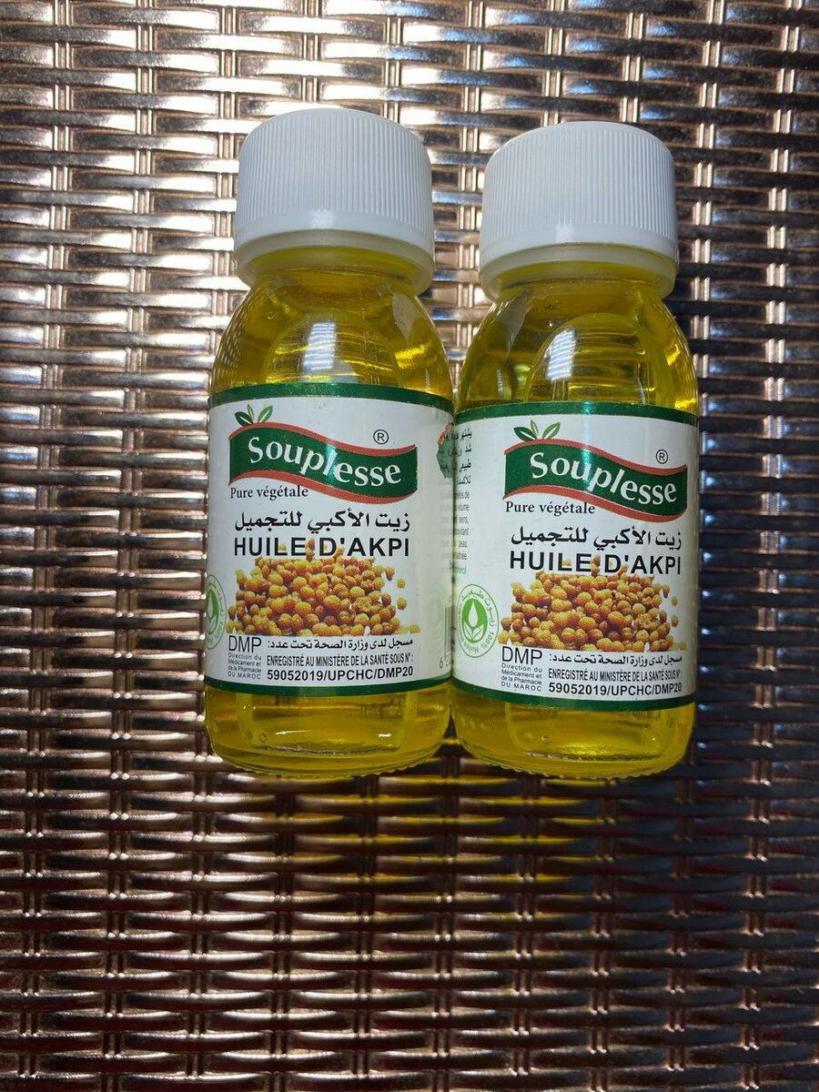 Huile d'Akpi Pure Végétale