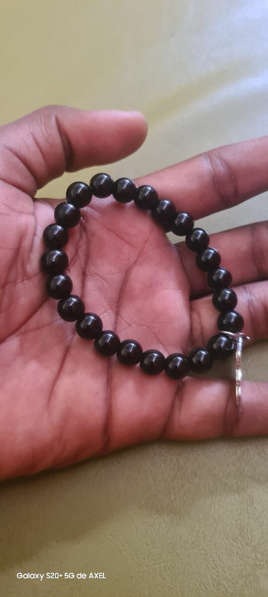 Bracelet perles avec pendentif