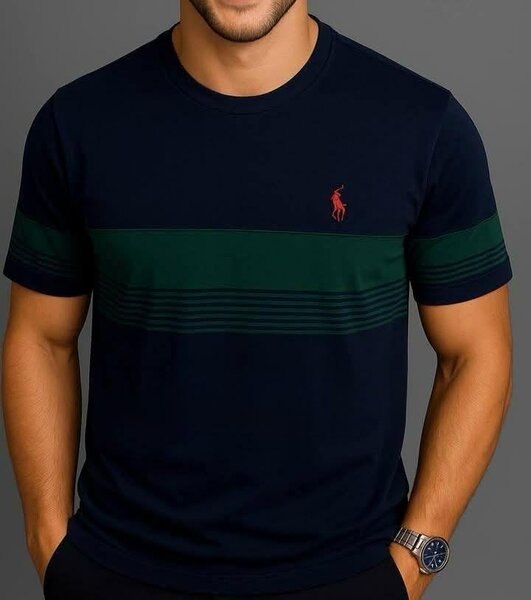 T-shirt rayé pour homme