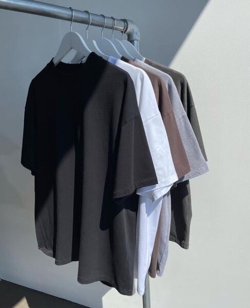 T-shirts en coton oversized