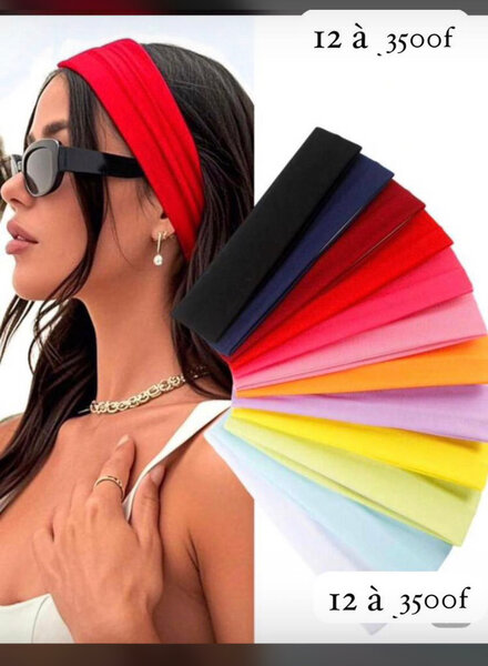 Lot de Chouchous et Bandeaux