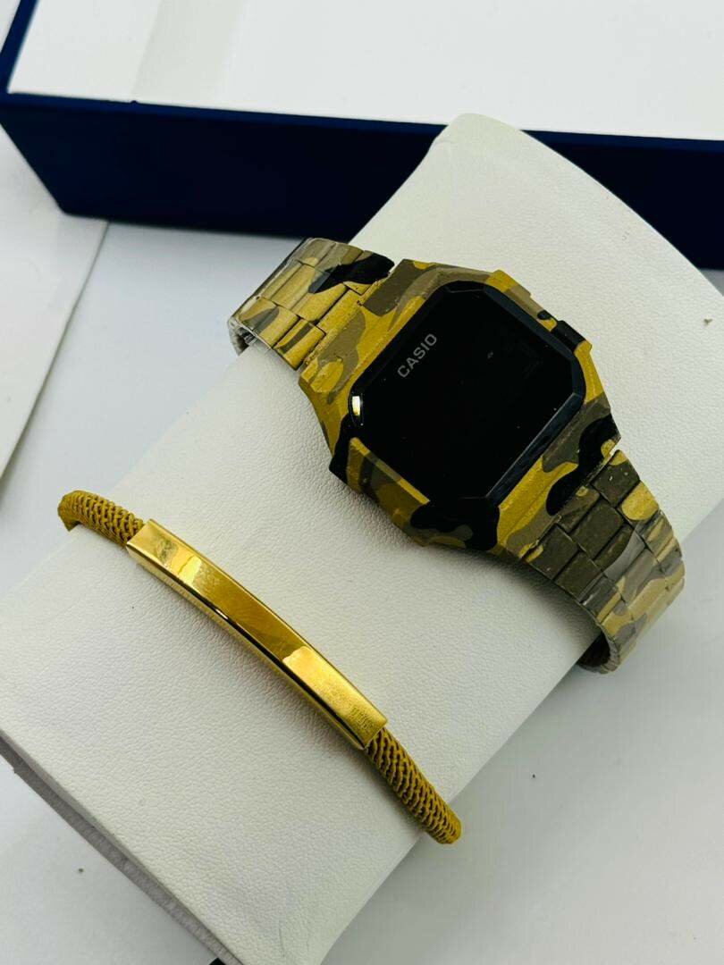 MONTRE BRACELET LUXE CASIO  MIXTE