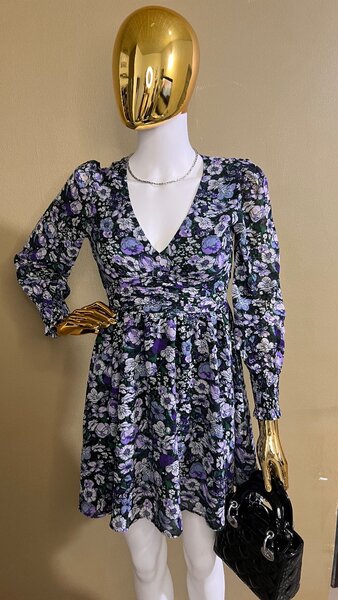 Robe à fleurs élégante