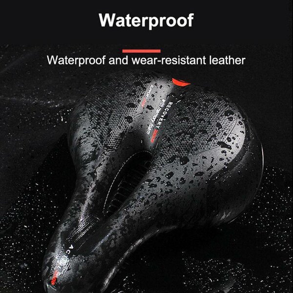 Cycle saddle seat. Comfortable big seat