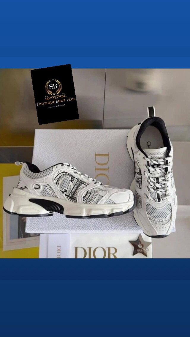 Basket Dior authentique dans carton