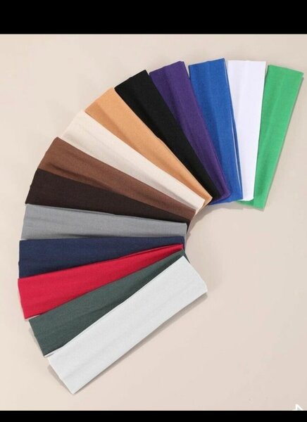 Lot de bandeaux colorés