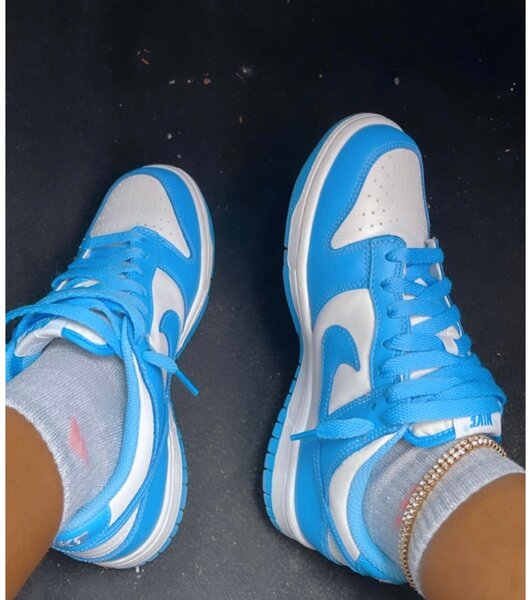 Baskets basses bleues Nike