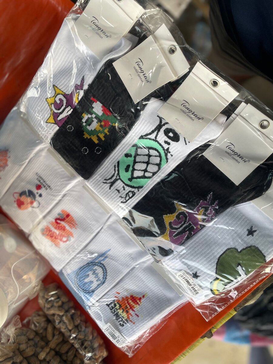 Chaussettes 100% coton