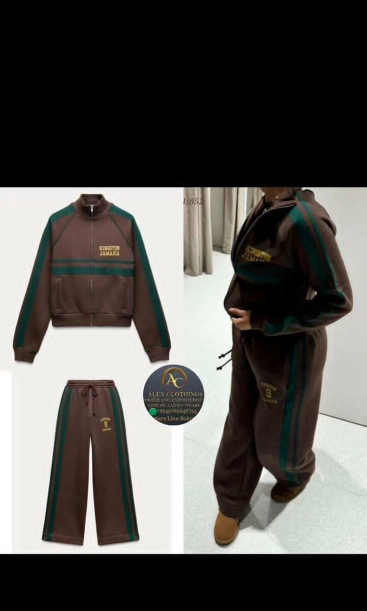 Survêtement marron élégant