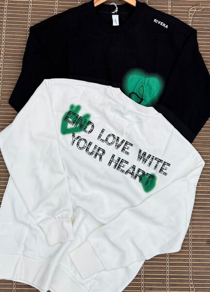 Sweatshirts unisex à imprimé