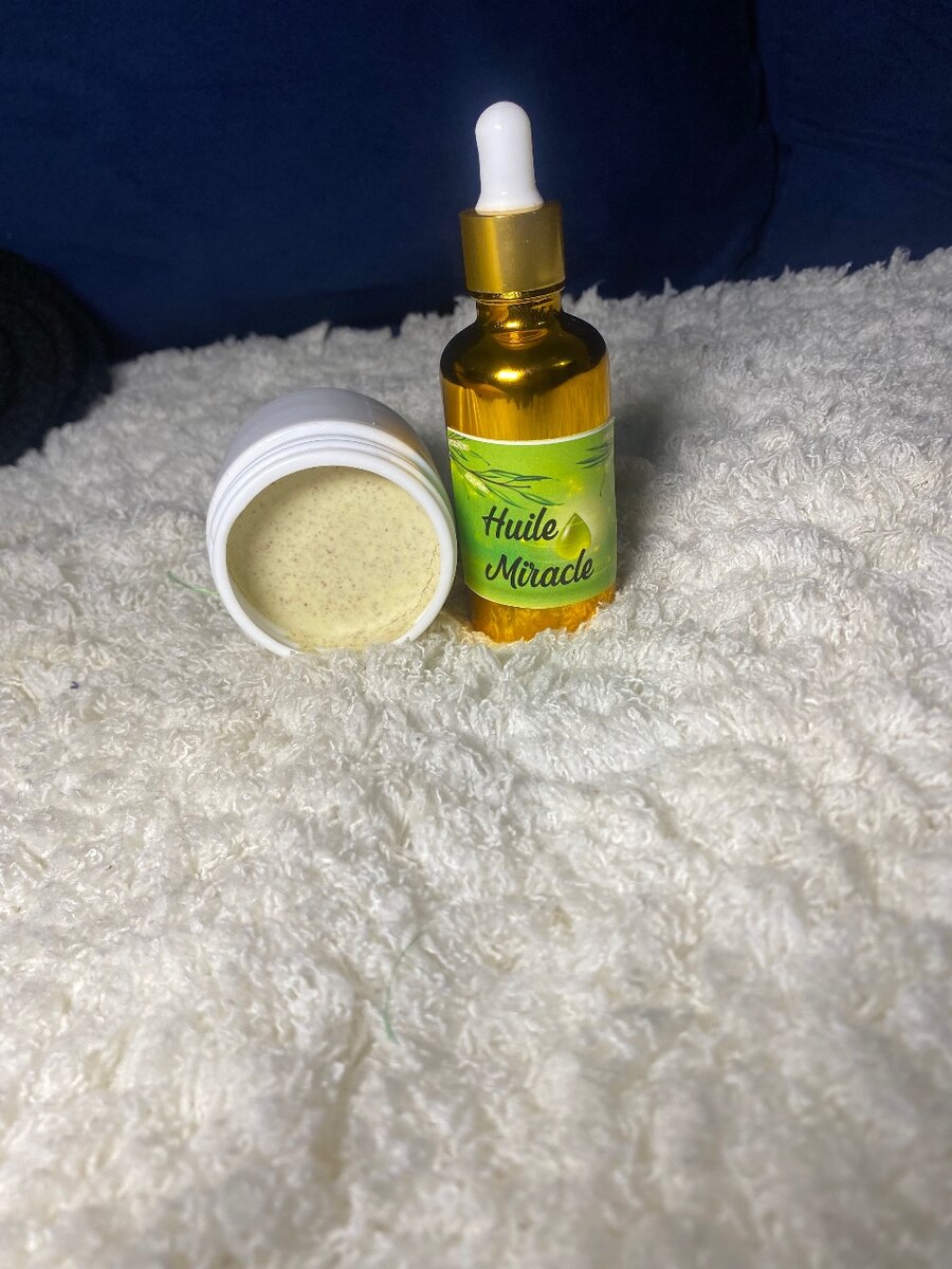 Duo huile miracle et chebé