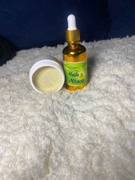 Duo huile miracle et chebé