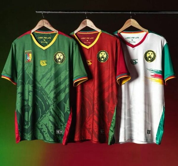 Maillots de football colorés