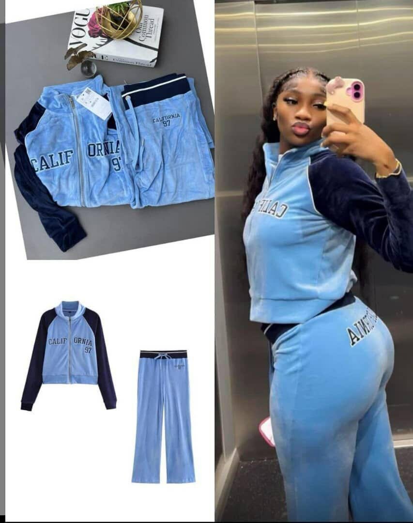 Survêtement Femme Bleu Confort