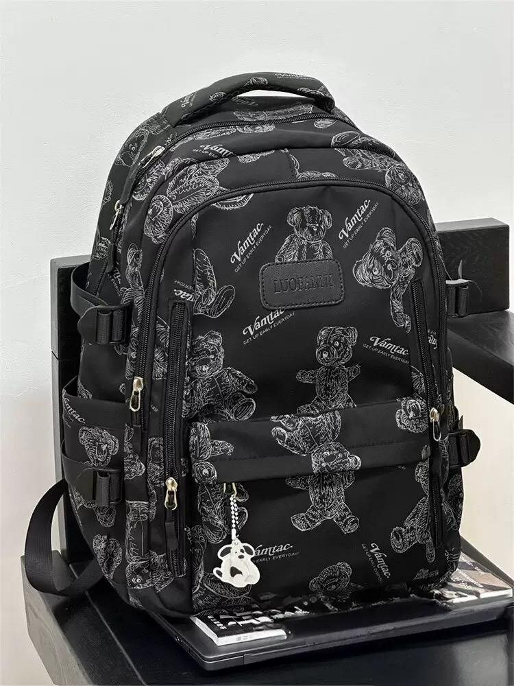 Sac à dos vintage en tissu