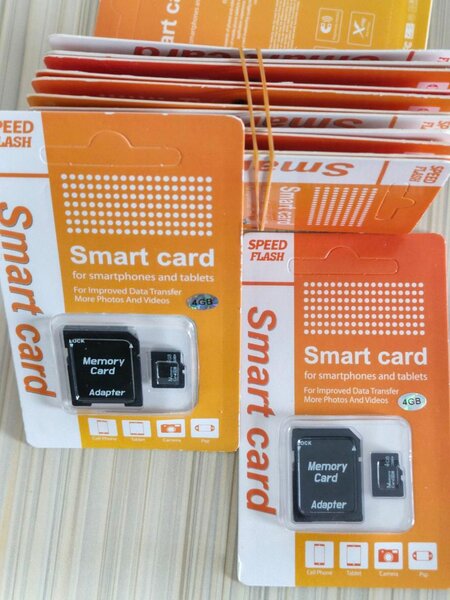 Carte Mémoire 4GB avec Adaptateur