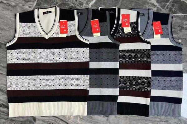 Gilet en laine pour homme