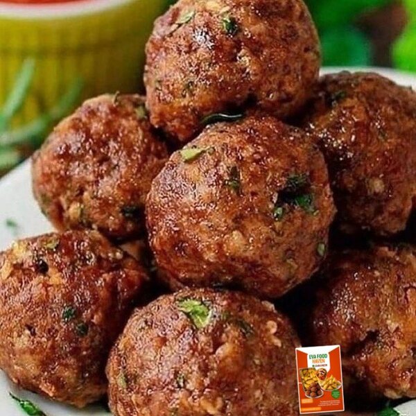 Alloco au boulette de viande