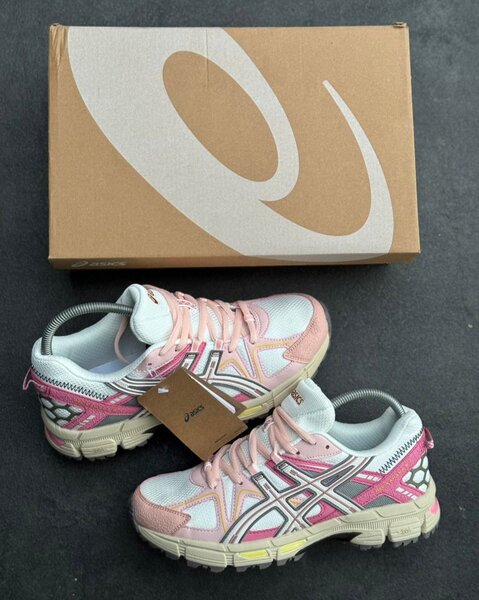 Baskets femme confort rose