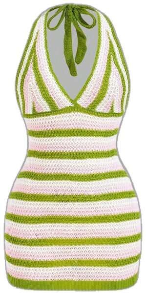 Robe crochetée élégante