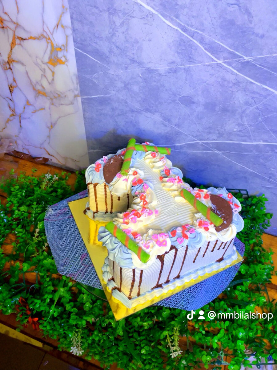 Gâteau de fête délicieux