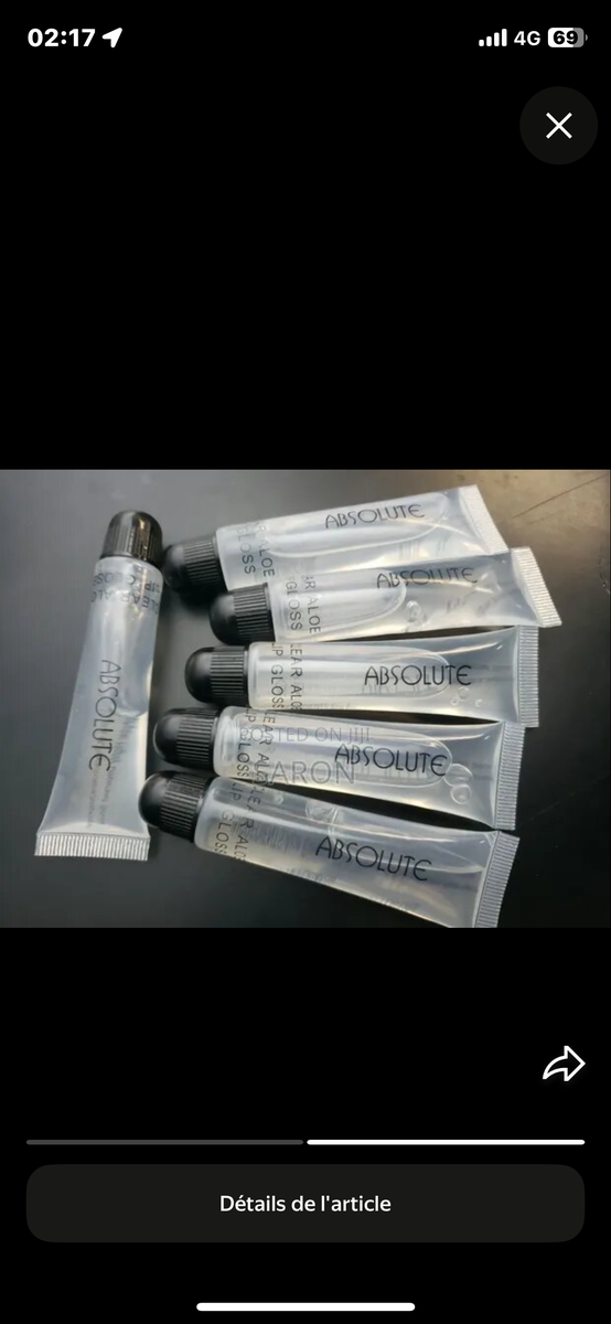 Brillant à Lèvres Transparent