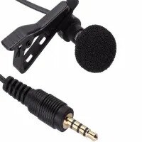 PROFESSIONAL LAVALIER MIC/Professional Lavalier Lapel Microphone Omnidirectional Lavalier Mic Compatible with Android Smartphone, Laptop, PC, DSLR , Podcast, Interview, Video Conference