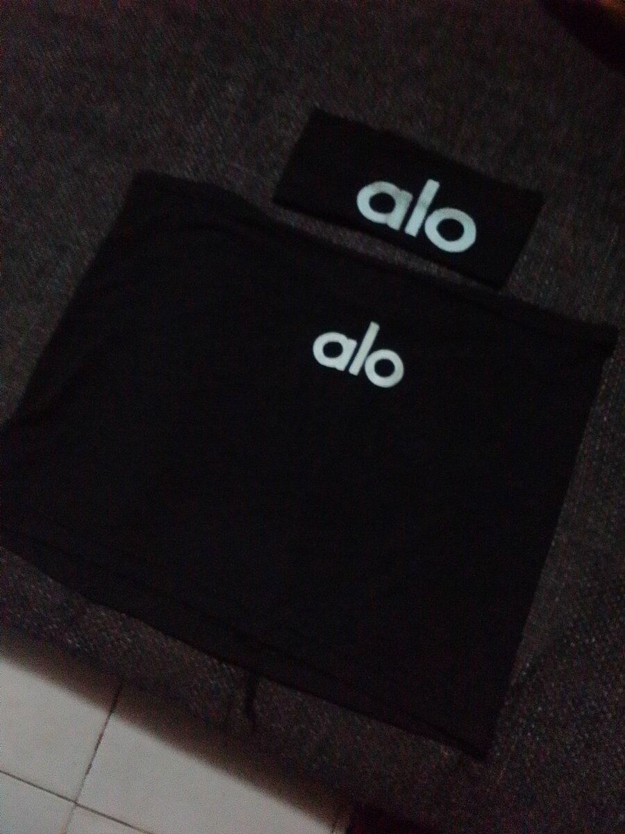 Ensemble bandeau et cache-cou Alo