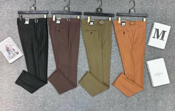 Pantalons chinos élégants homme