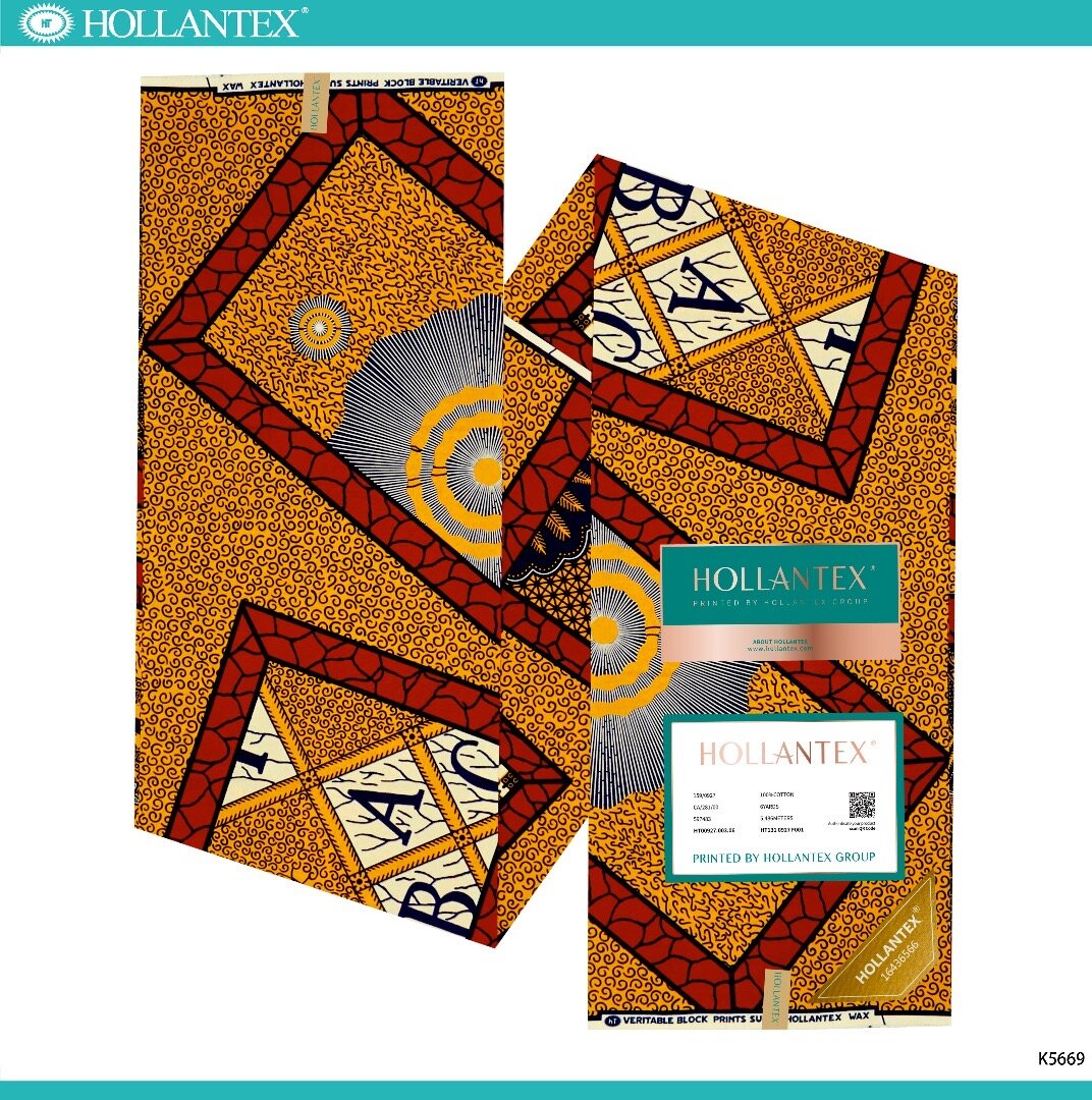 Tissu Wax Africain Hollandais