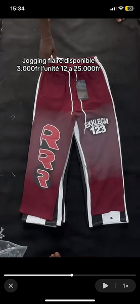 Pantalon Jogging Flare