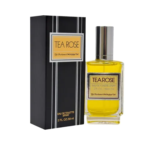 Original Tea Rose Perfume For Men & Women -Gift Tin Pack -EDT-56 ML