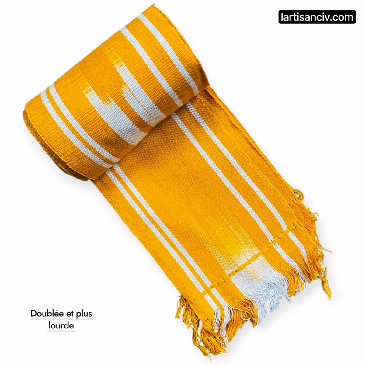 Écharpe noble  jaune sika