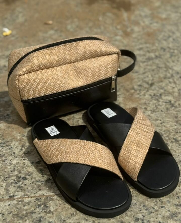 Sandales en cuir décontractées