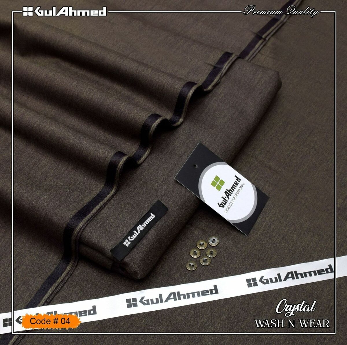 Gul Ahmed wash and wear for men