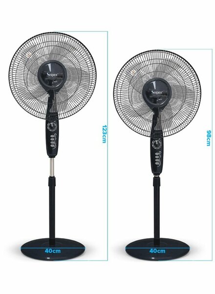 18" 60W PEDESTAL STAND FAN