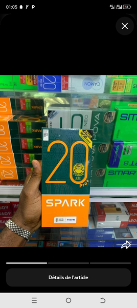 Smartphone SPARK 20 Pro