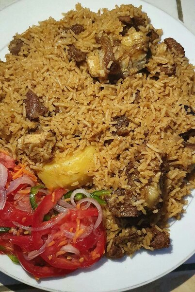 Tchep à la viande de bœuf