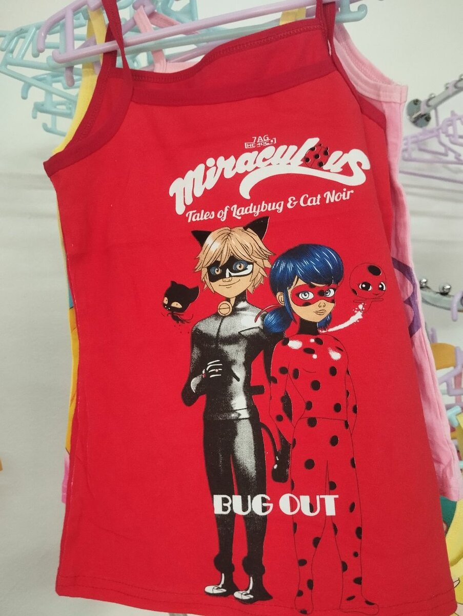 Débardeur Enfant Personnages Animés