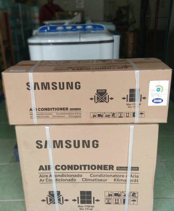 Samsung Air Conditioner and DAC-15NR R410 Gas. 1.5HP White