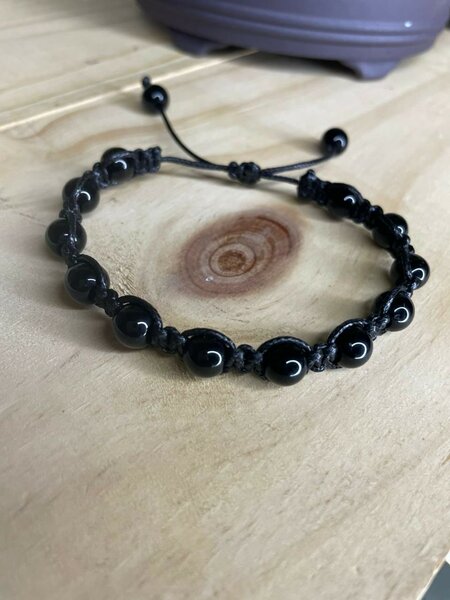 Chaîne de lunettes perles rouges