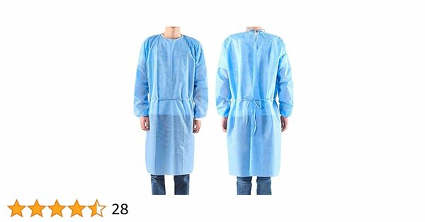 Blouse Médicale Jetable Bleue